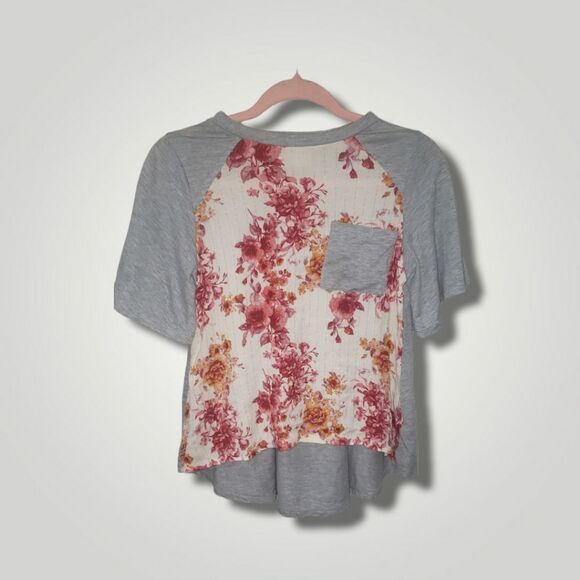 Altar'd state floral short sleeve tee top S - Picture 1 of 5